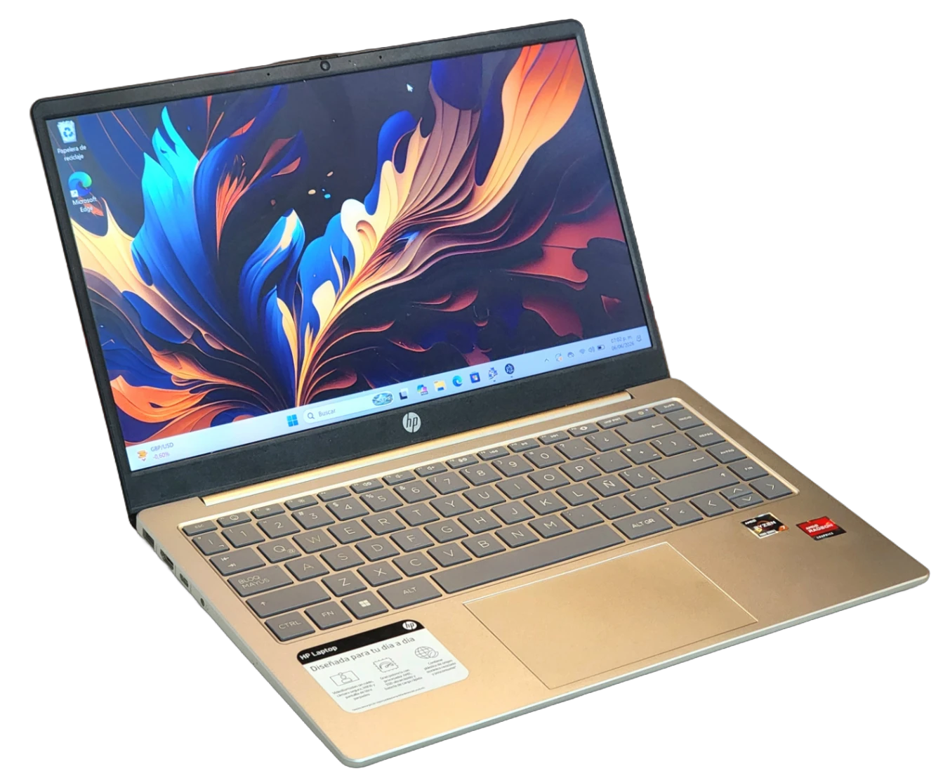 HP 14-em0xxx AMD Ryzen 7 Reacondicionado