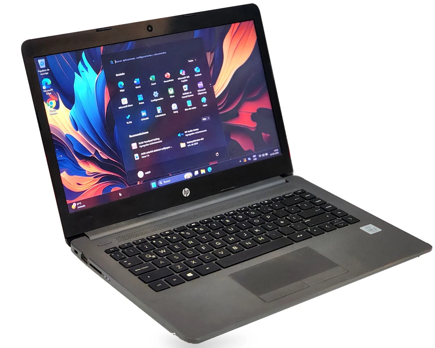 HP 240 G7 i3 16GB RAM 250GB SSD Reacondicionado Con Garantía