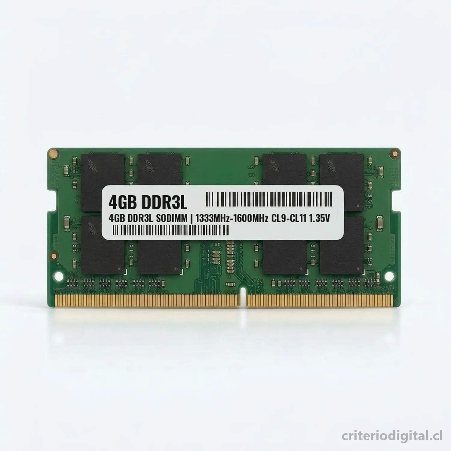 Memoria RAM 4GB DDR3L SO-DIMM para Notebook · Usado con garantía
