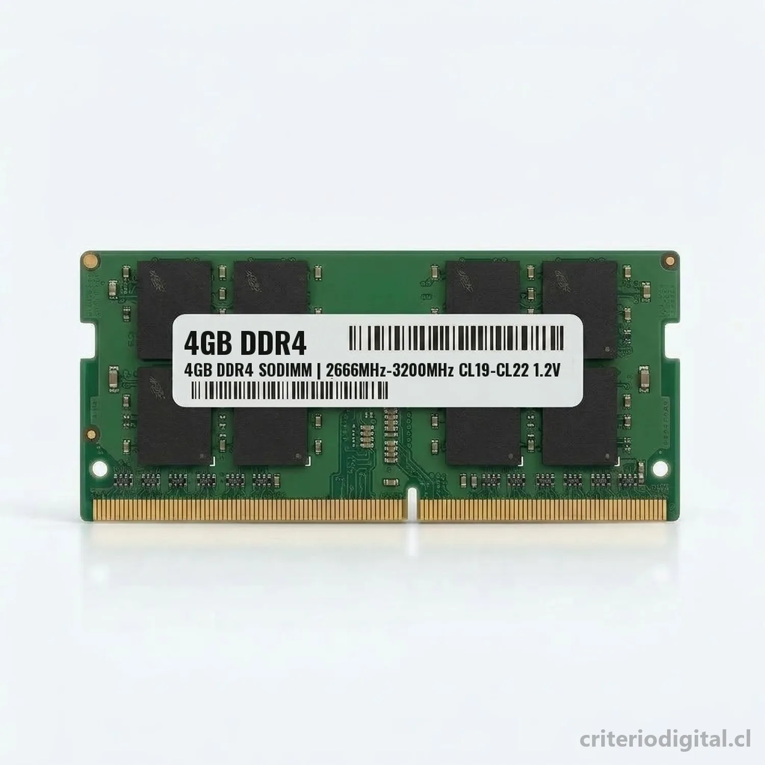 Memoria RAM 4GB DDR4 SO-DIMM para Notebook · Usado con garantía